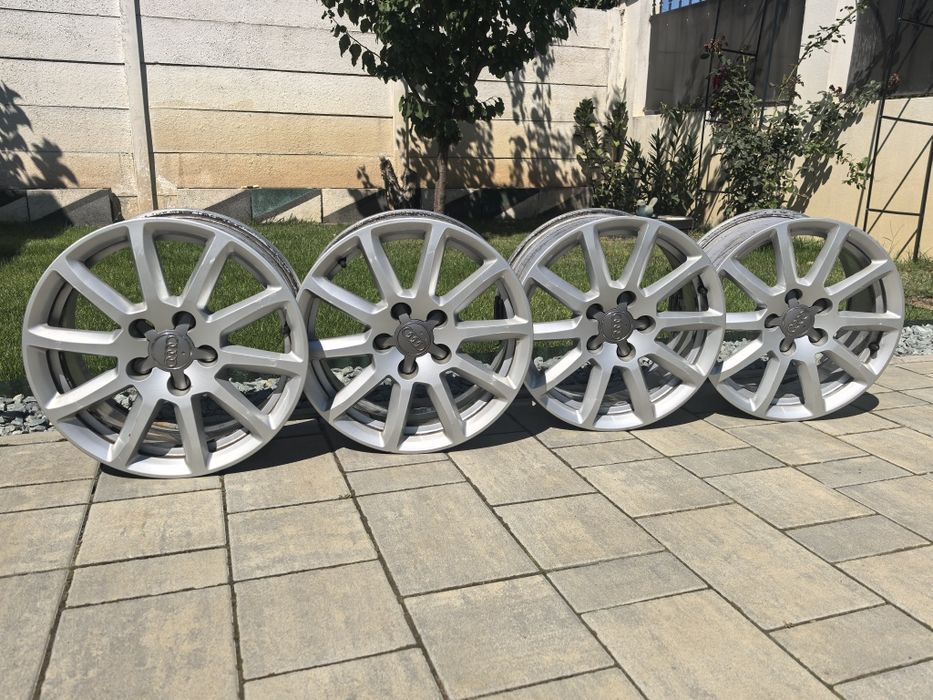Set 4 jante aliaj Audi A4 - stare foarte bună