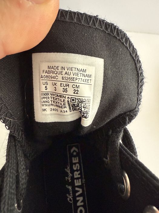 Converse marimea 35 noi, originali