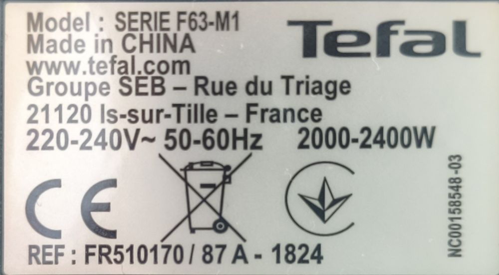 Фритюрник Tefal Filtra Pro 4L (FR5160) 2400W