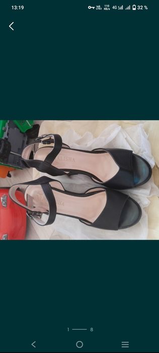 Босоножки, сумка, барсетка новые