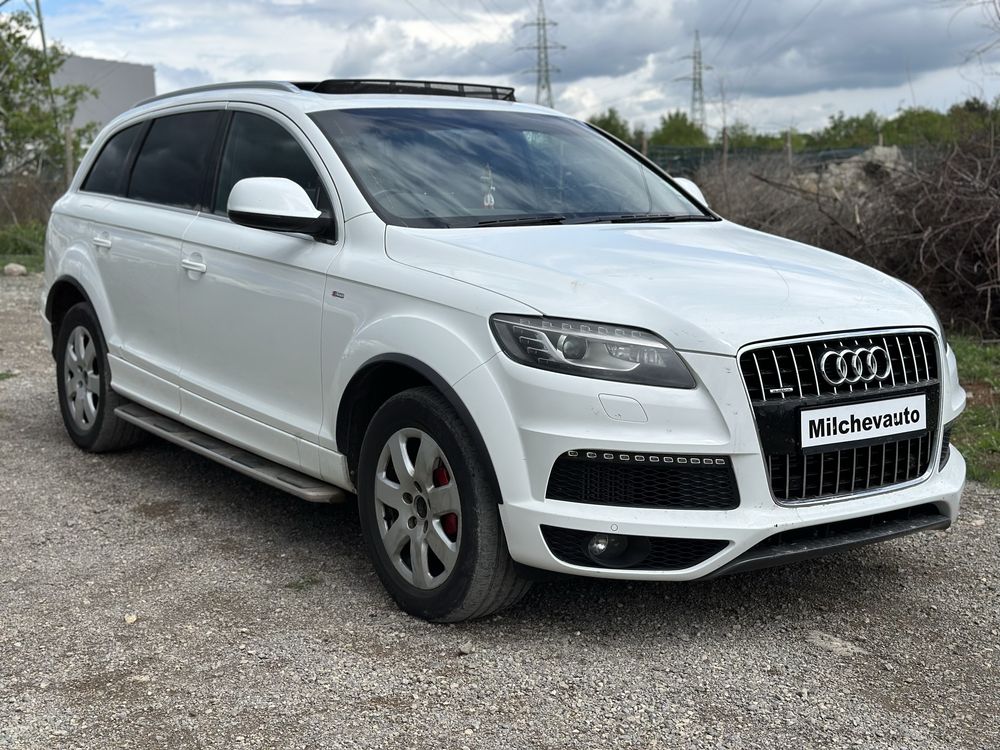 Ауди ю7 3.0тди с лайн  фейс на части / audi q7 3.0tdi s line face