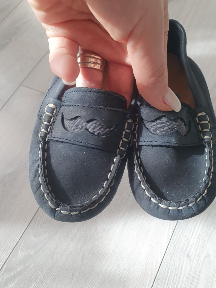 Zara mocasini piele marime 25