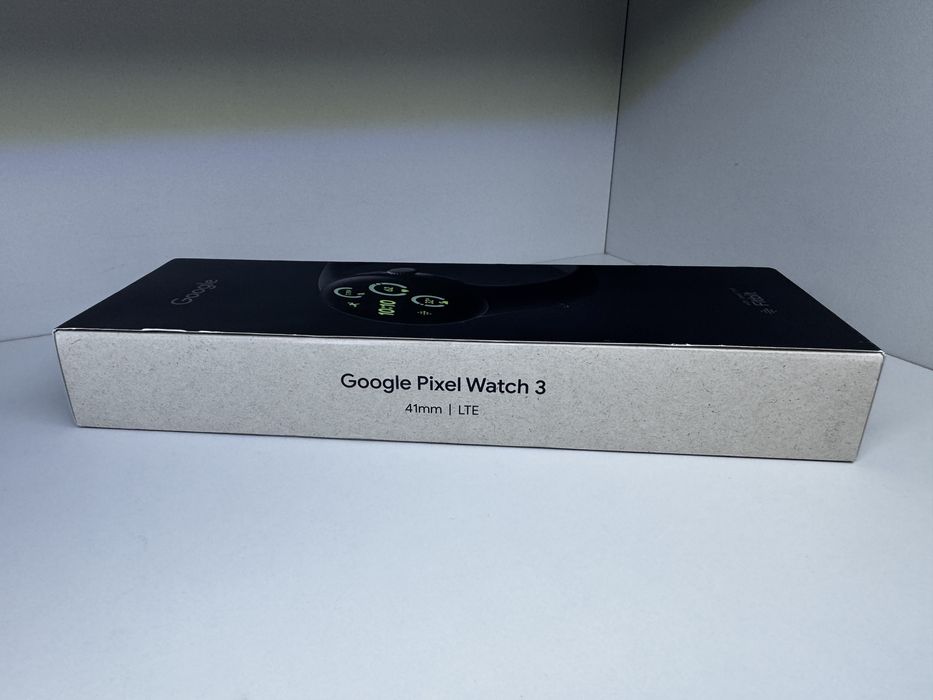Google Pixel Watch 3, 41MM, LTE, Obsidian, Nou, Sigilat