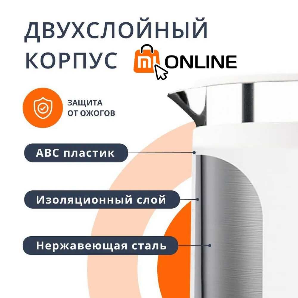 Умный электрочайник Xiaomi Mi Smart Kettle Pro, чайник электрический