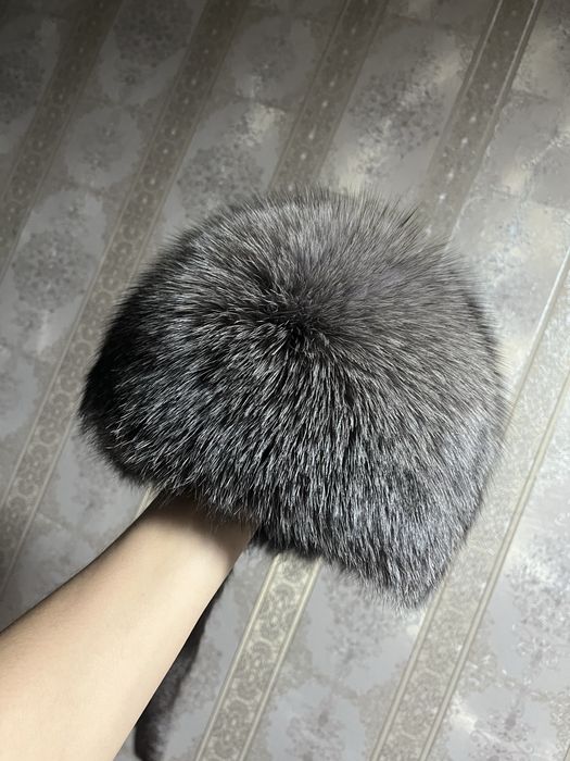 Продам шапку чернобурку