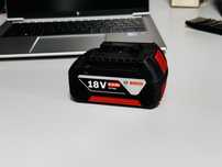 Acumulator/baterie BOSCH,Li-Ion, 18V , 6.0Ah-amperi-stare foarte bună