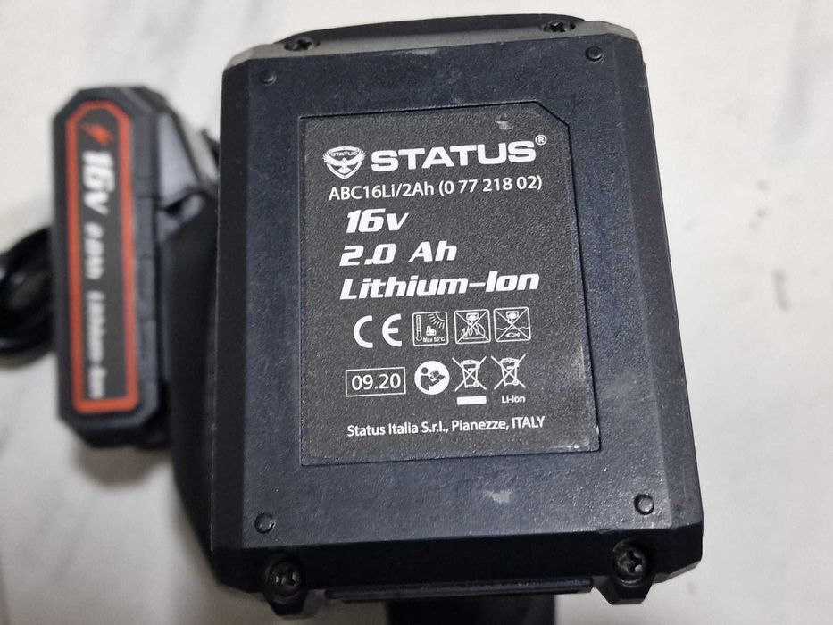 Винтоверт STATUS C16-2Li, 27 Nm, 16 V, 2 Ah, с 2 батерии, зарядно