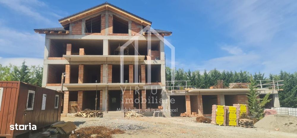 Apartament 3 camere - 69 mp + balcon de 7 mp - Etaj 1
