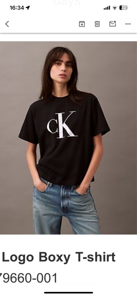 Футболка Calvin Klein. Размер XS