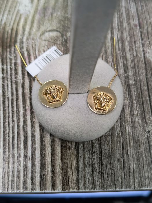 Златни Обеци Versace 2.70гр / 14К