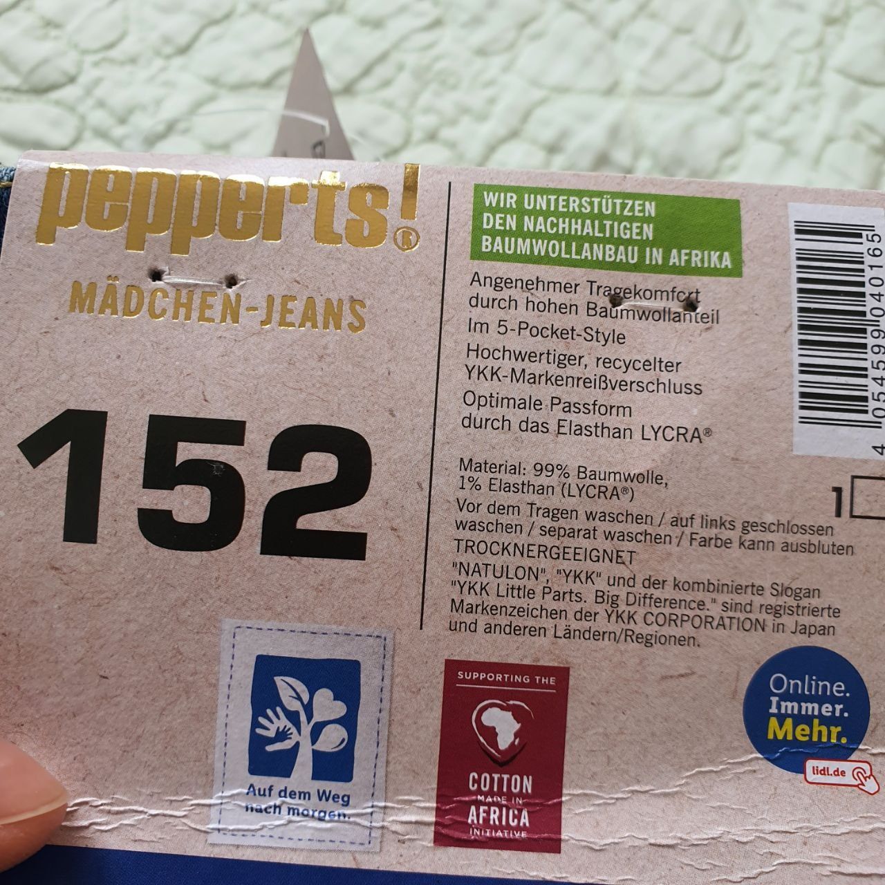 Blugi jeans Pepperts 152