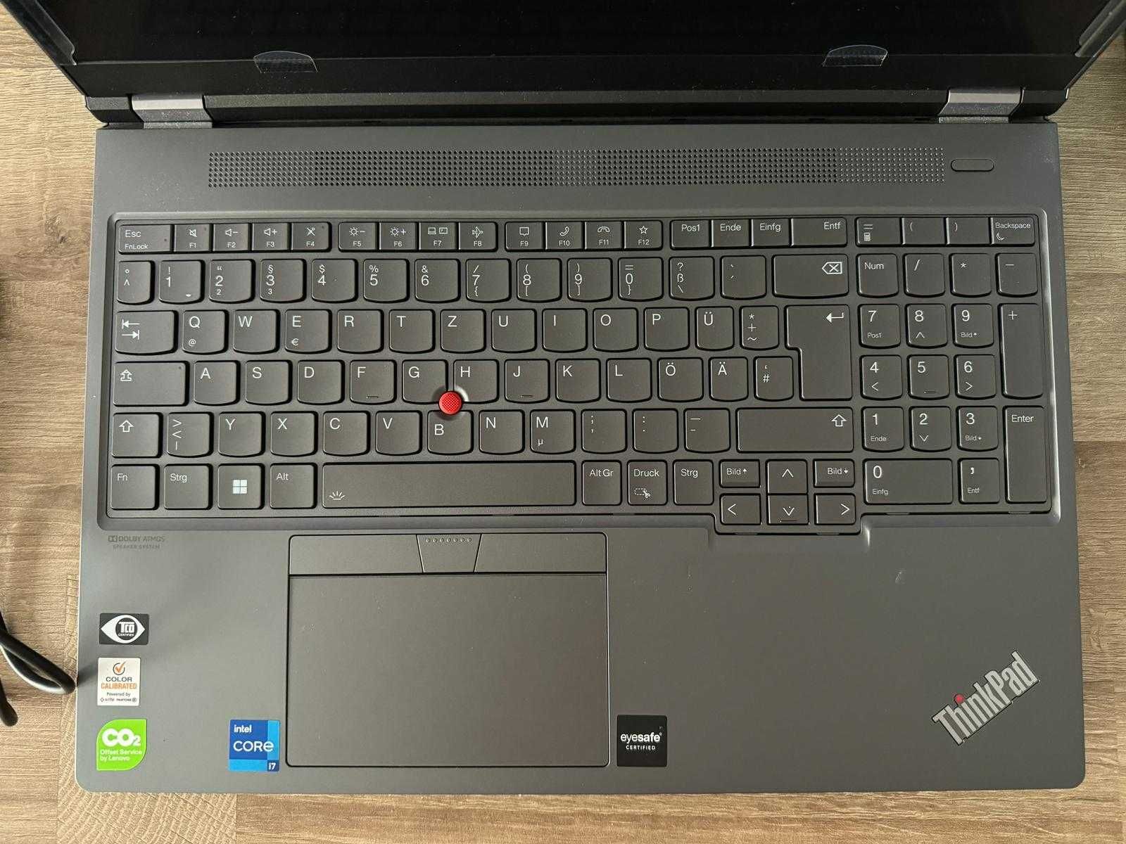 Laptop Lenovo Thinkpad P16 - i7/128GB/1T/8G-video