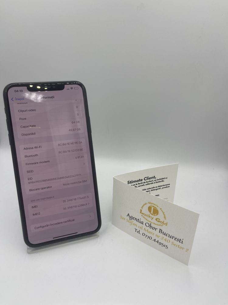 Iphone 11 PRO MAX 64GB / Bat schimbata #43614