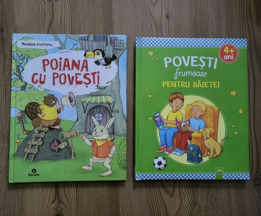 Lot/set 2 carti ilustrate povesti
