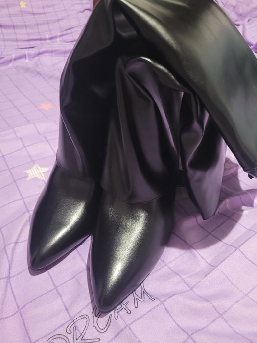 Cizme elegante lungi dama, marimea 41