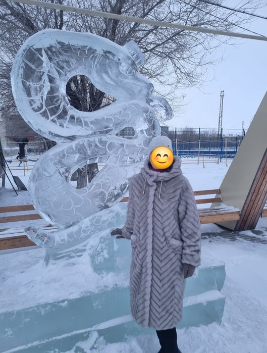 Эко шуба новая..