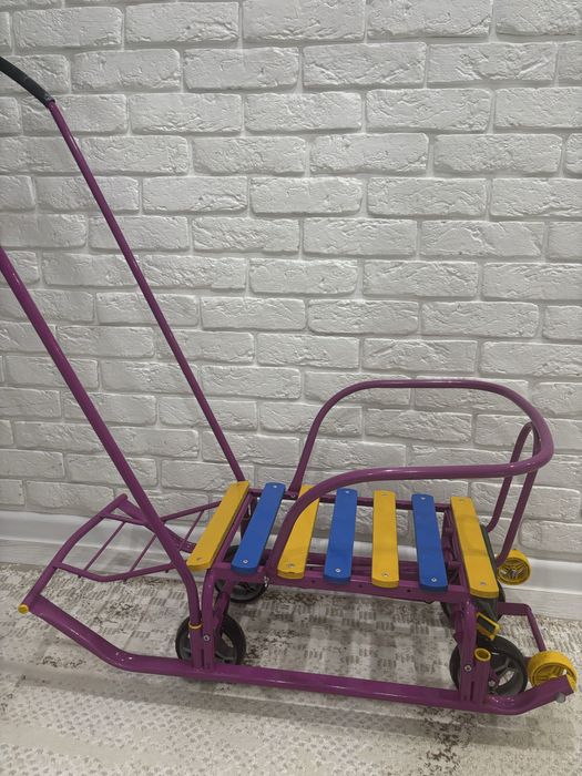 Продам санки на колесах