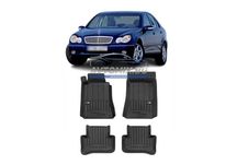 Гумени стелки зa Mercedes C class W203, 2000-2007 г., ProLine 3D