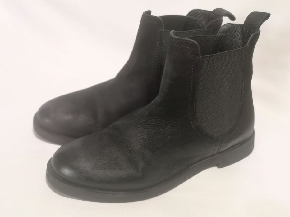 Zara, боти естествена кожа, номер 36