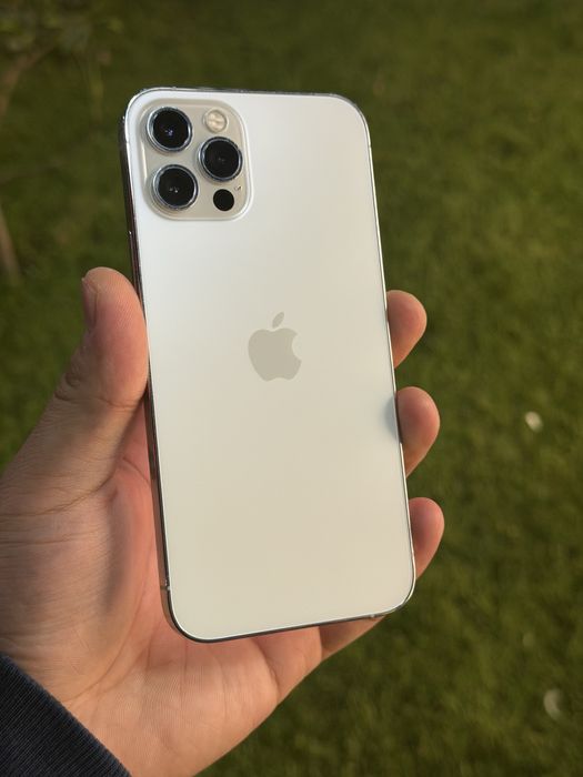 iphone 12 pro 128gb silver 78% ideal karobkali