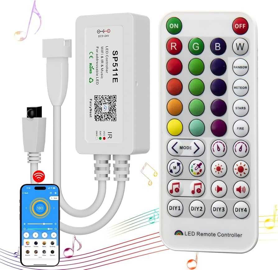 Музыкальный RGB контроллер SP511E Alexa