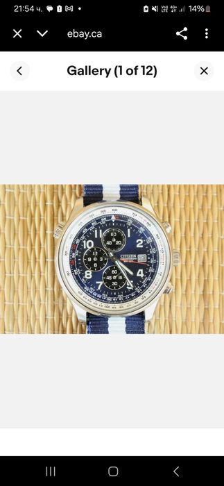 CITIZEN Chronograph WR 100