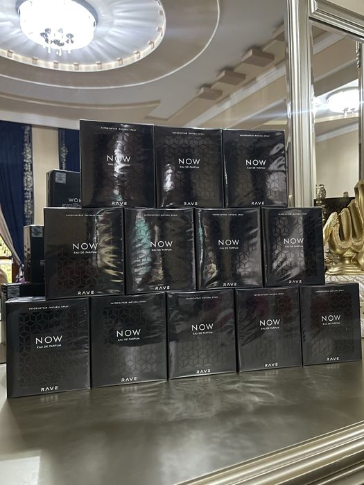 Atir Now Black erkaklar uchun Rave UAE 100 ml.