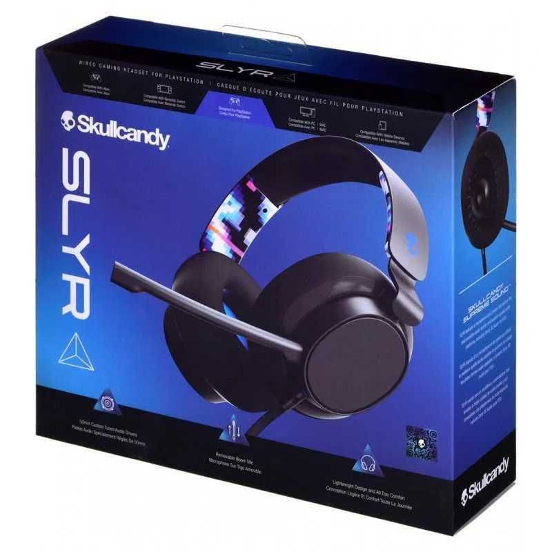 Casti Gaming Skullcandy Slyr Pro PC PS4 PS5 Xbox, Fir, Microfon Negru