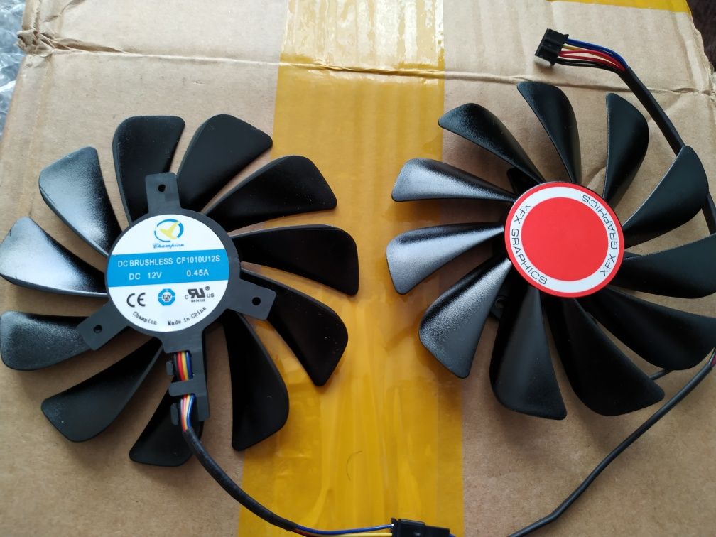 Ventilator 95MM Cooler Fan, XFX AMD R FDC10U12S9-C CF1010U12S