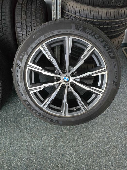 Jante BMW X5 X6 model G05 G06 Anvelope Michelin Pilot Alpin 275 45 20