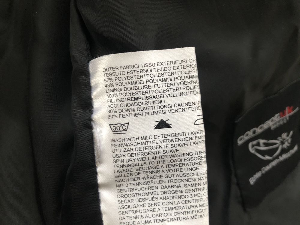 Concept UK Down Jacket пух/пера - дамско зимно яке - р.Л