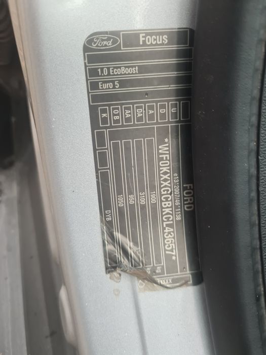 Bara fata Ford Focus Mk3