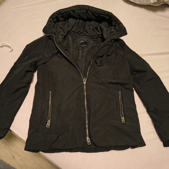 Яке черно с качулка