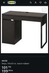 Бюро Micke- IKEA
