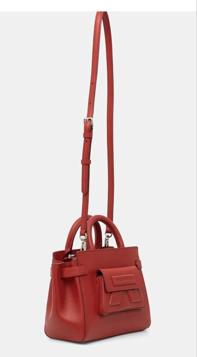 Karl Lagerfeld чанта естествена кожа нова премиум