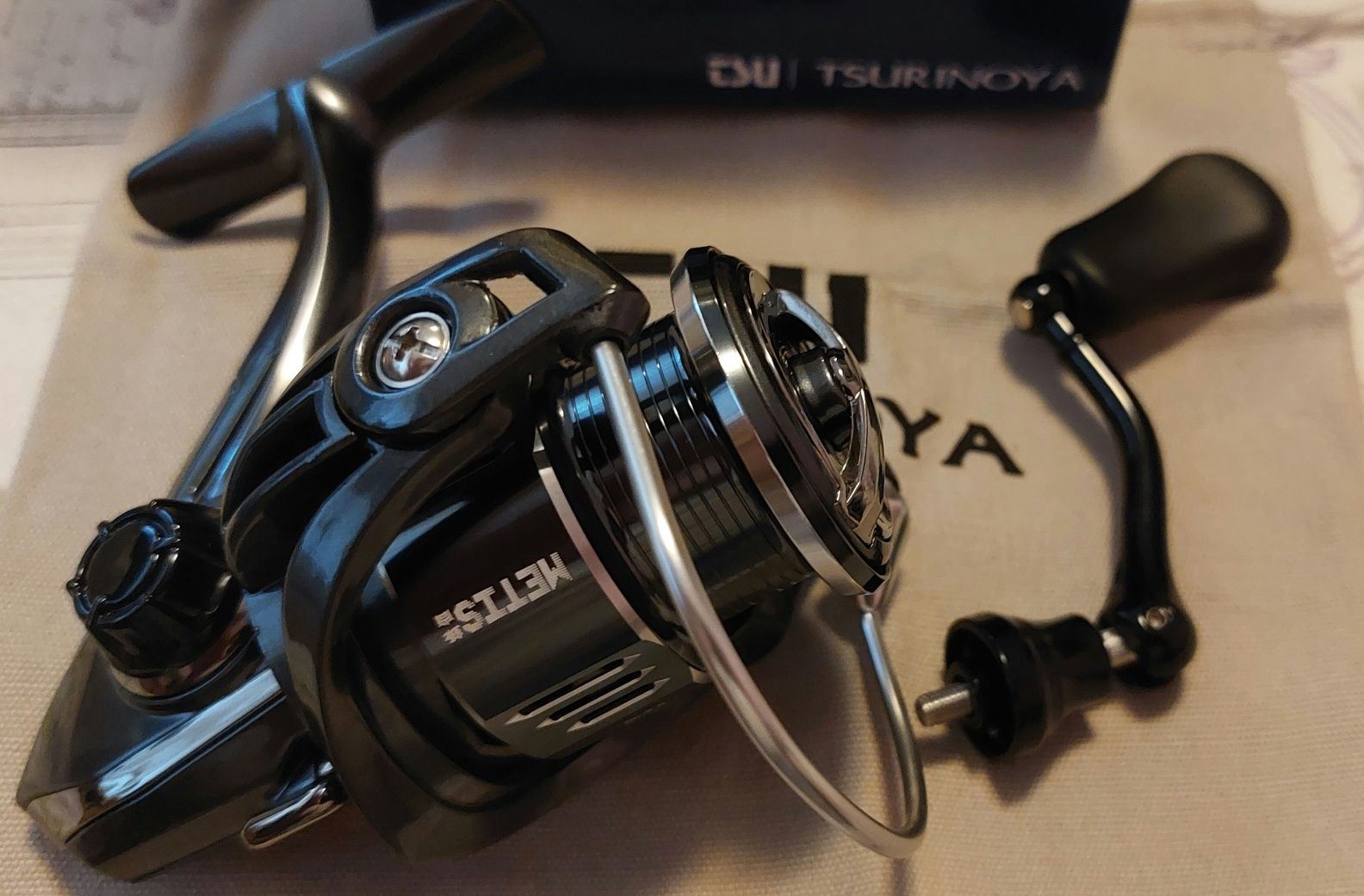 Tsurinoya metis 1000,ултралайт макара,ultralight reel 198грама