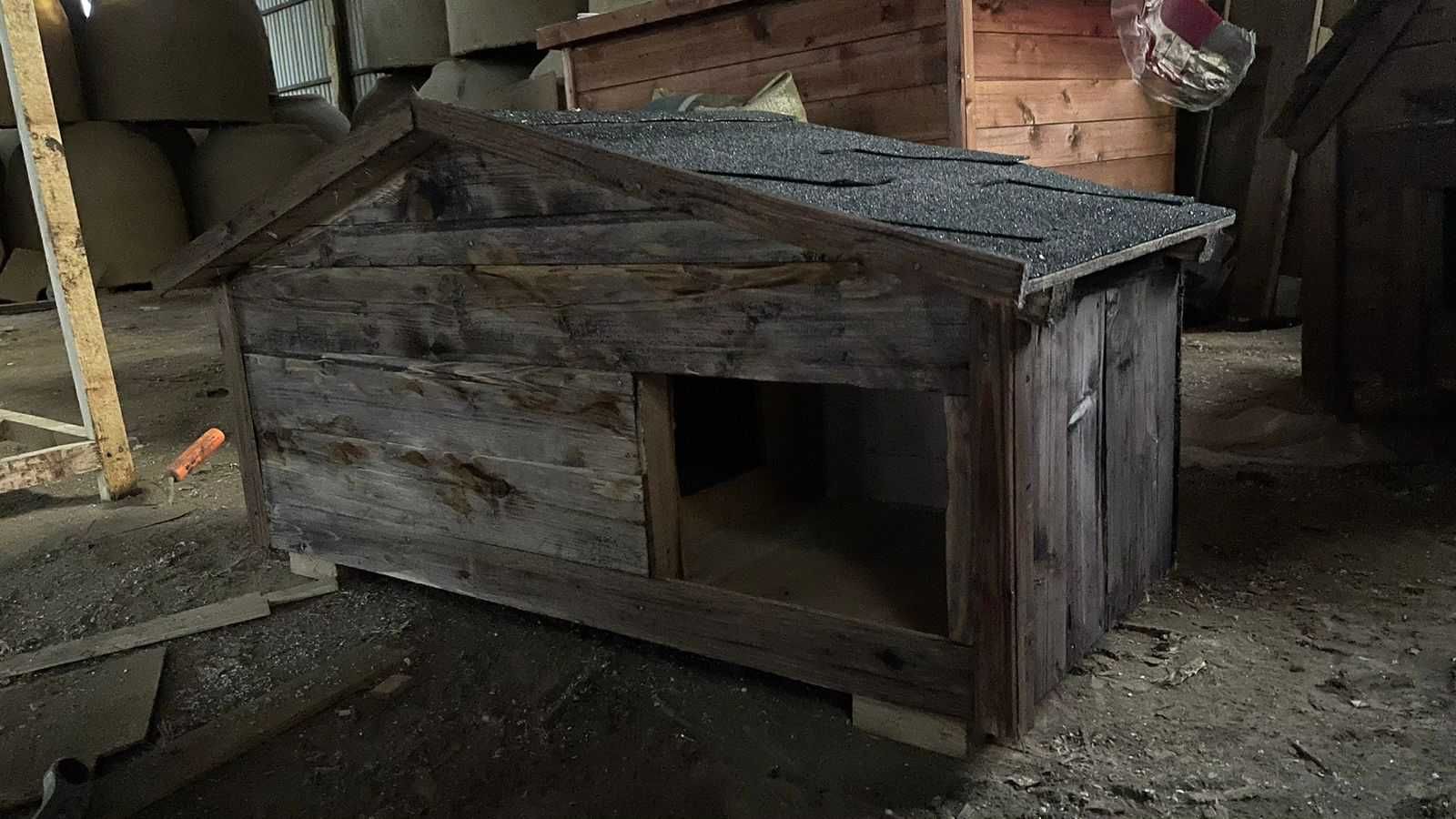 Будка для собак утеплённый домик для маленьких собак на зиму