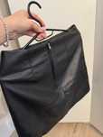Fusta scurta, piele  eco