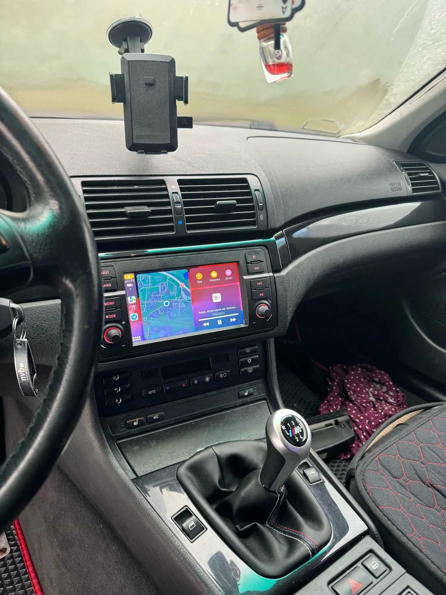 Navigatie GPS Android 13 BMW E46 / Rover 75 - QLed CarPlay DSP