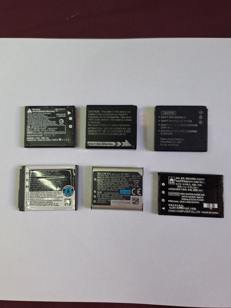 Батерии за фотоапарати NB-11L ,NP-BD1 ,NP-70 ,NP-BK1,DMW-BCE10E ,NP-20