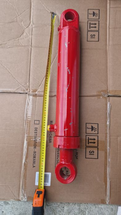 Cilindru hidraulic 640 mm strâns tija 50 mm grosime diametru bolt 40 m
