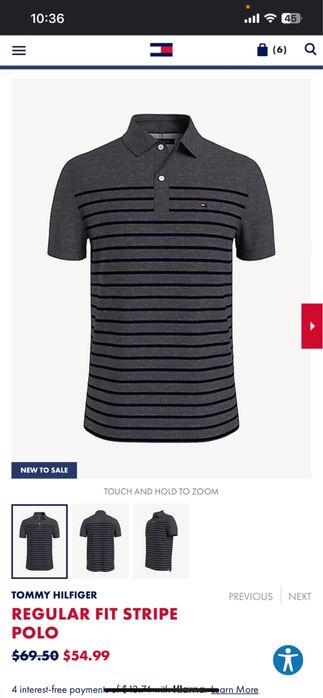 Поло Tommy Hilfiger XXL