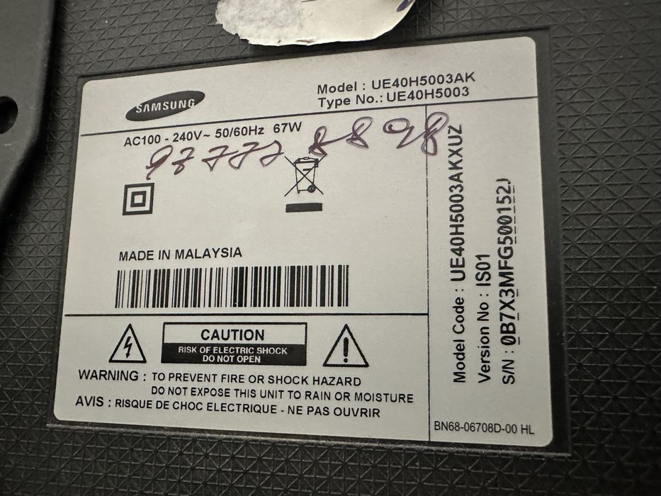 Продам тв samsung 40 full hd, оригинал Малайзия.