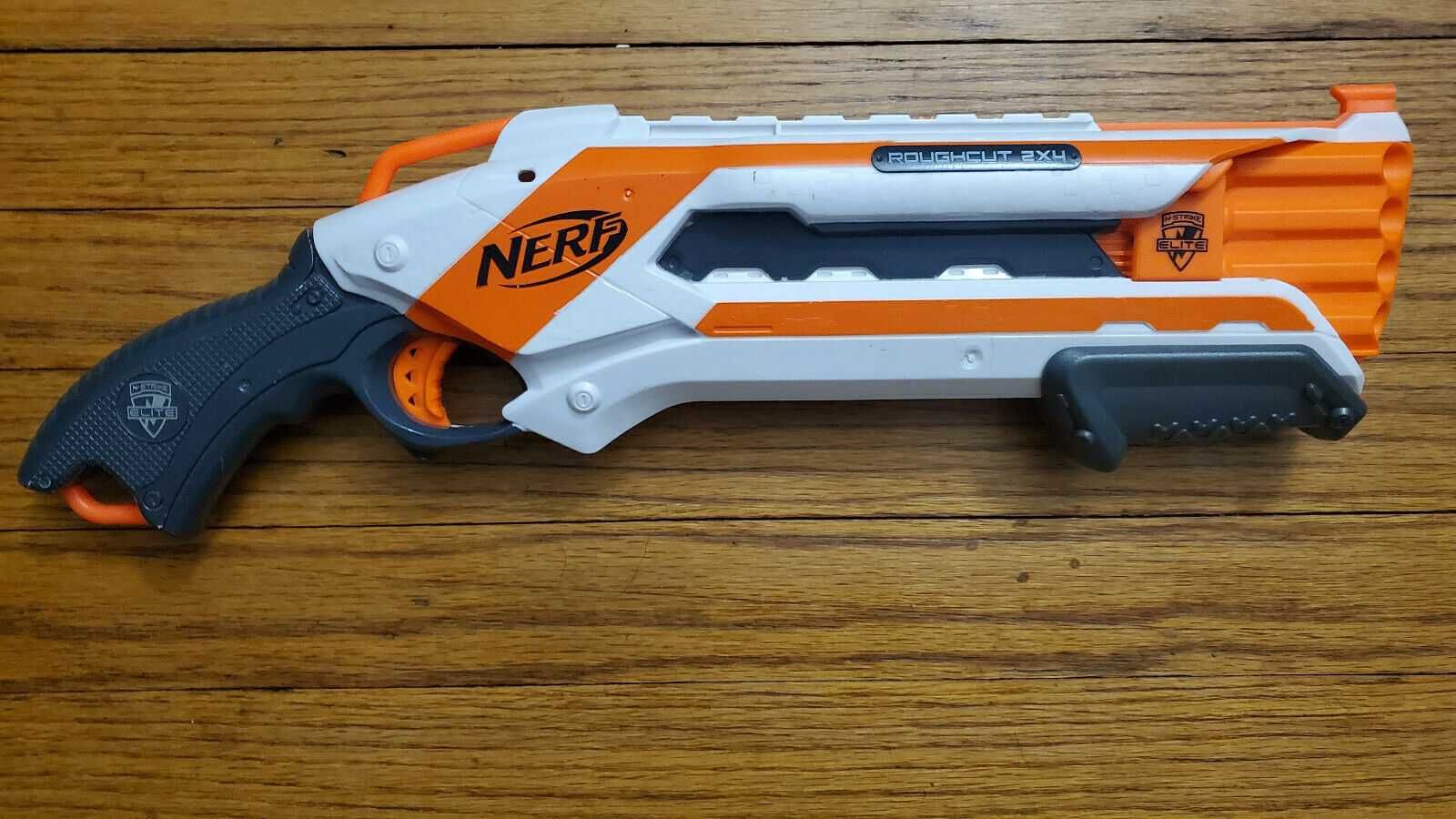 Nerf RoughCut 2x4 + 14 Gloante