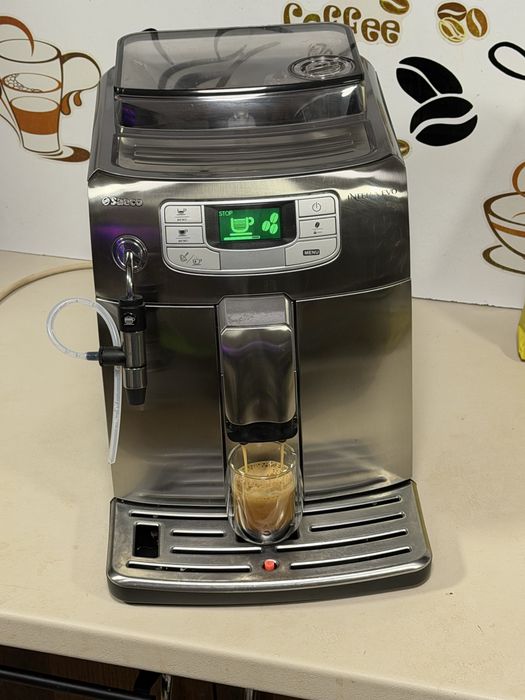 Кафемашина кафе автомат Saeco INTELİA EVO с гаранция