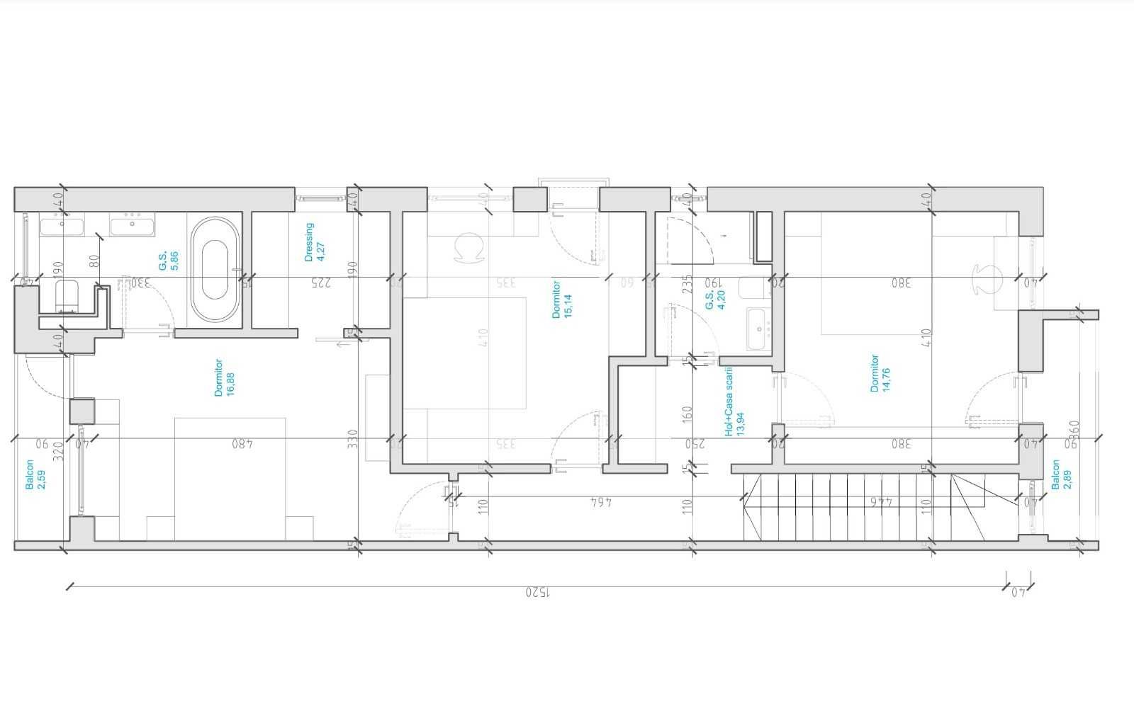 Vila  4 camere, curte, parcare, Constanta, Zona Tomis Nord Carrefour