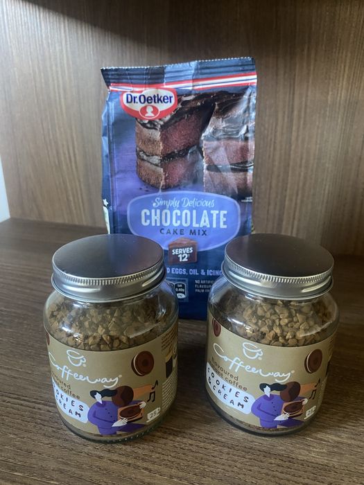 Pachet - mix pentru tort si cafea instant