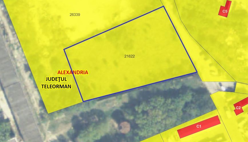URGENT! CEL MAI IEFTIN TEREN4000m  in Alexandria vanzare sau Inchiriat
