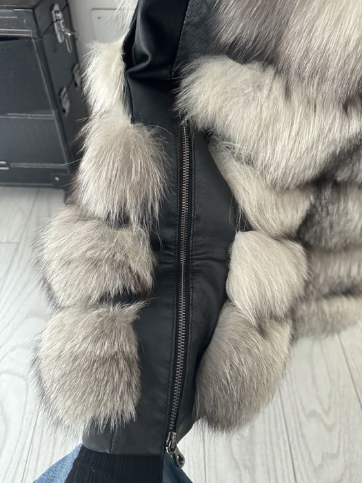 Blana naturala argintie