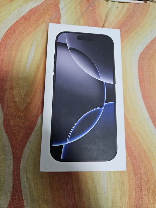 Iphone 16 pro black 128gb nou